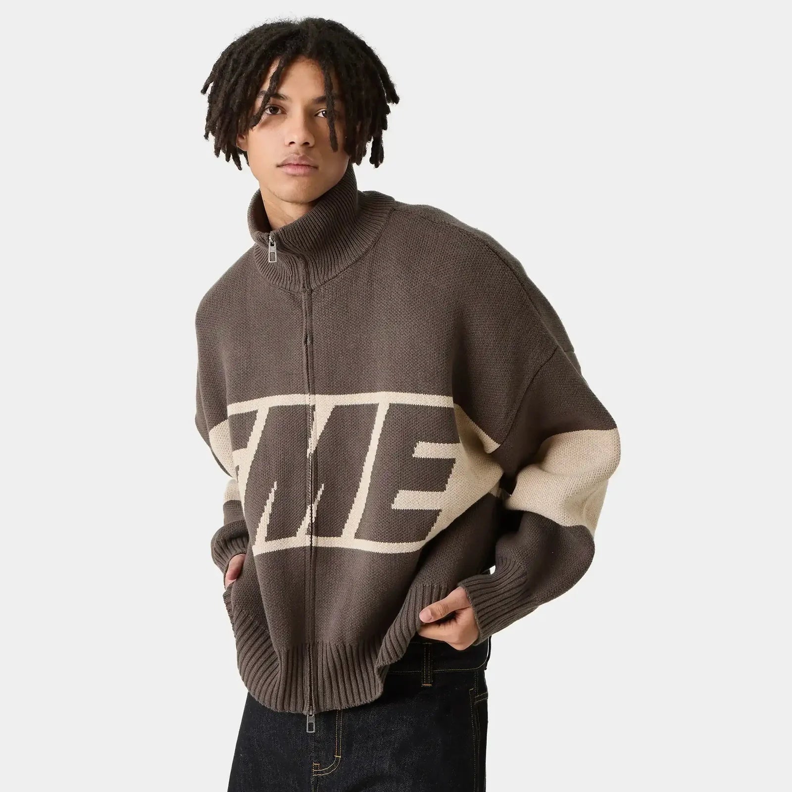 Thrill Falcon Zipper Knit