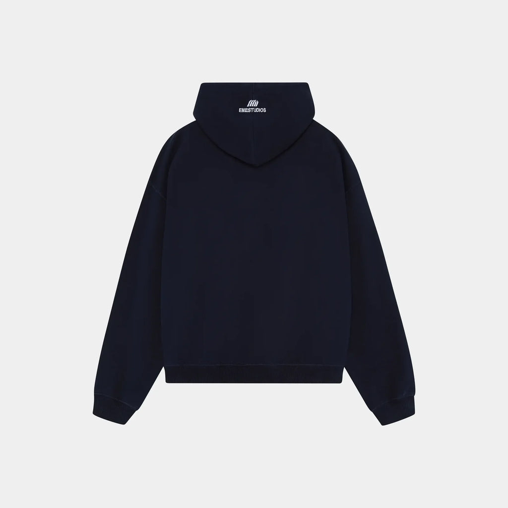 Inteal Navy Oversized Hoodie