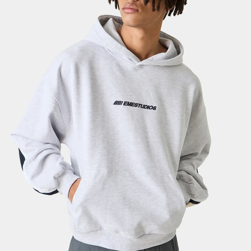 Heather Grey Oversized Hoodie