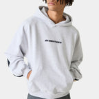 Heather Grey Oversized Hoodie