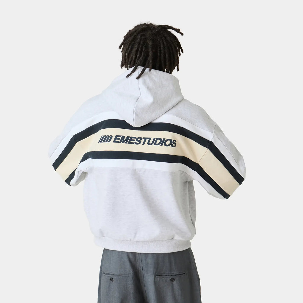 Heather Grey Oversized Hoodie