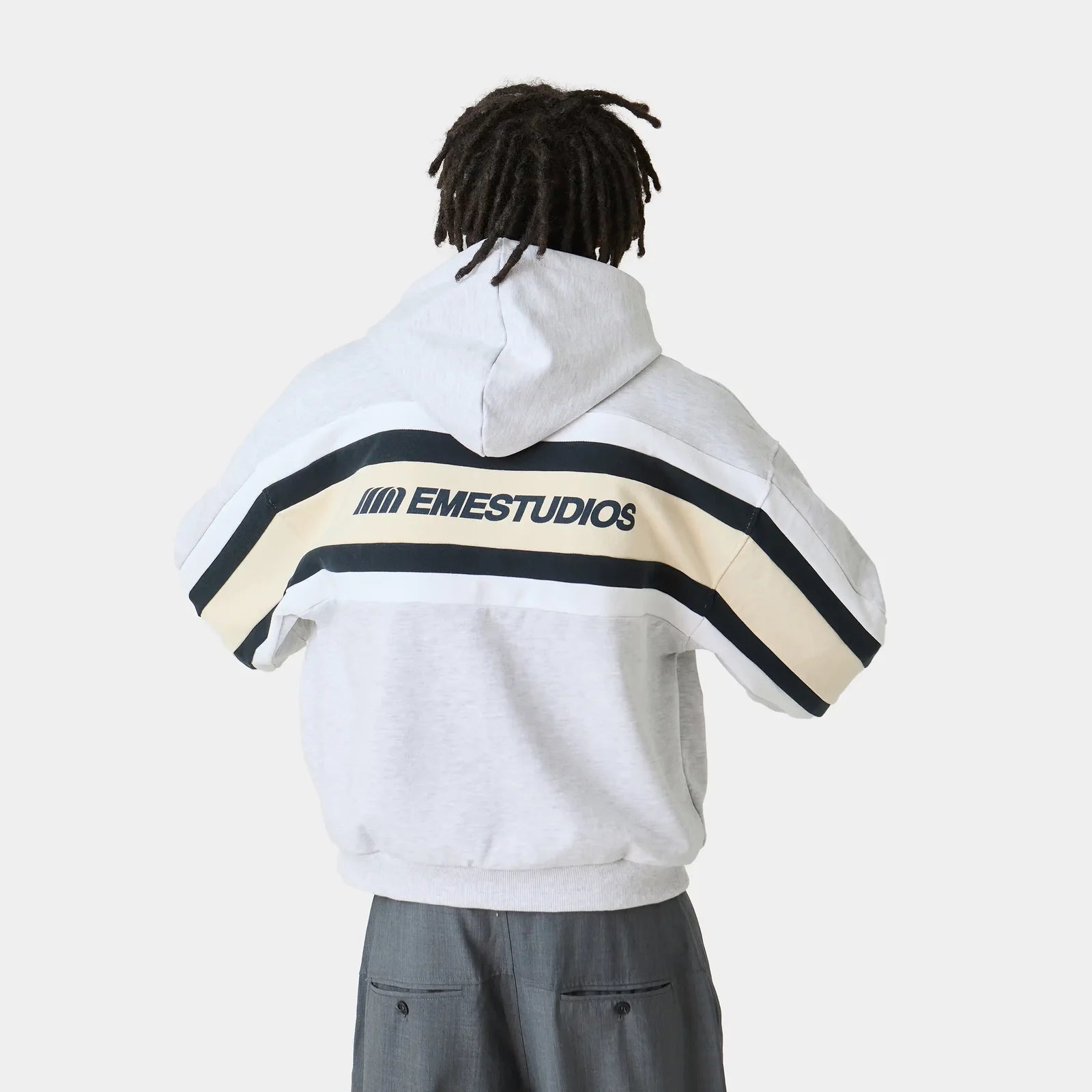 Heather Grey Oversized Hoodie