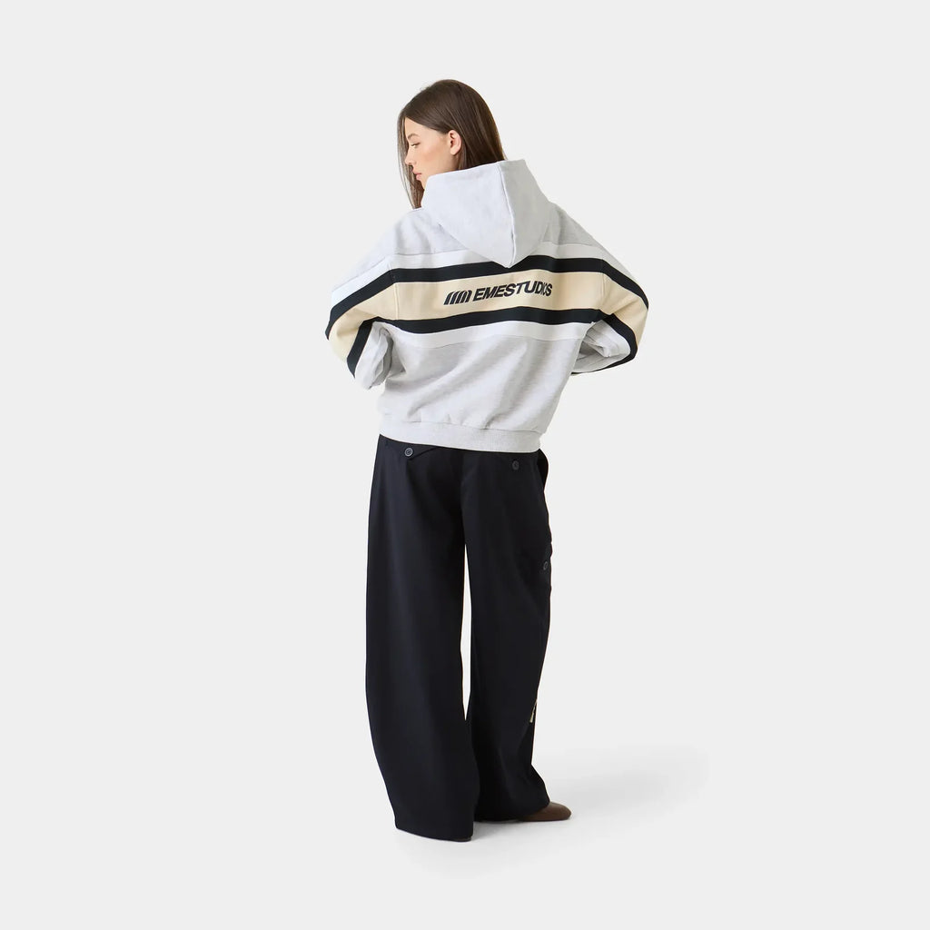 Heather Grey Oversized Hoodie