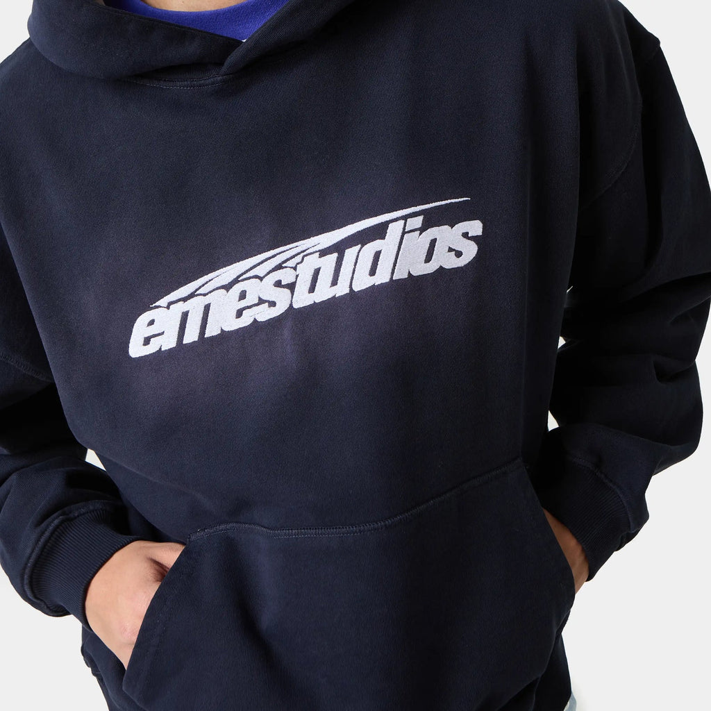 Inteal Navy Oversized Hoodie