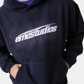 Inteal Navy Oversized Hoodie