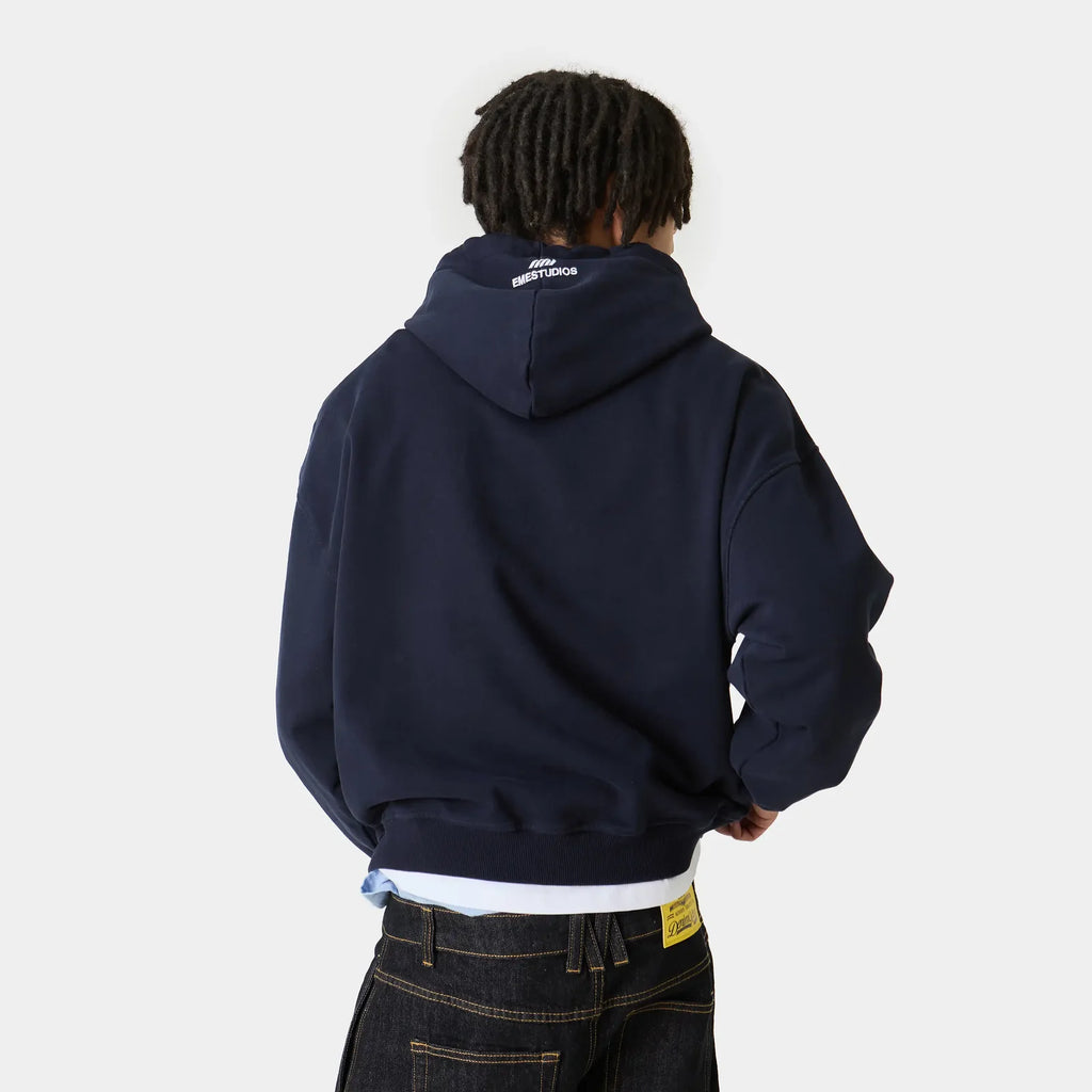 Inteal Navy Oversized Hoodie