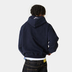 Inteal Navy Oversized Hoodie