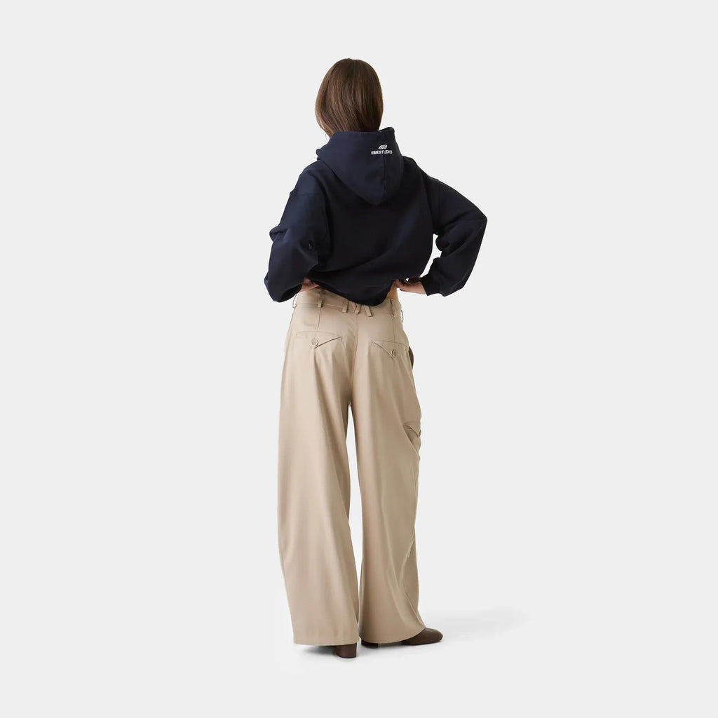 Inteal Navy Oversized Hoodie
